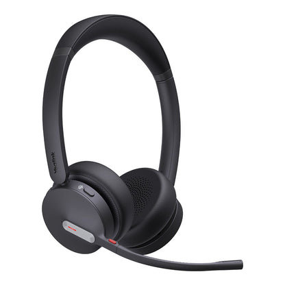 Yealink BH70 Bluetooth Wireless Stereo Headset Teams USB-C&A , Microsoft Teams Certified, 3-Mic Noise Cancellation, 35 HoursTalkTime, Bluetooth 5