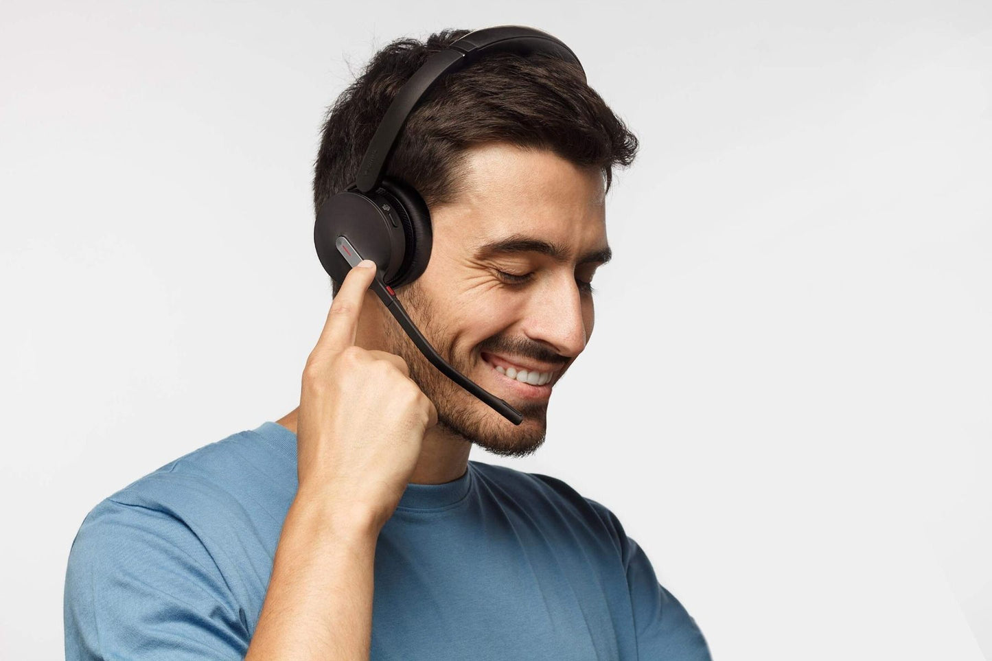 Yealink BH70 Bluetooth Wireless Mono Headset Microsoft Teams, 3 mic noise cancellation Talk time up to 35h BT51 C Dongle with Type A Adaper