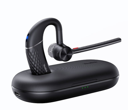 Yealink BH71 Pro USB-C&A Bluetooth Wireless Mono Headset, Carrying Case w/ Built-In Battery (+20hrs), USB-C to USB-A Cable, 10H Talk Time