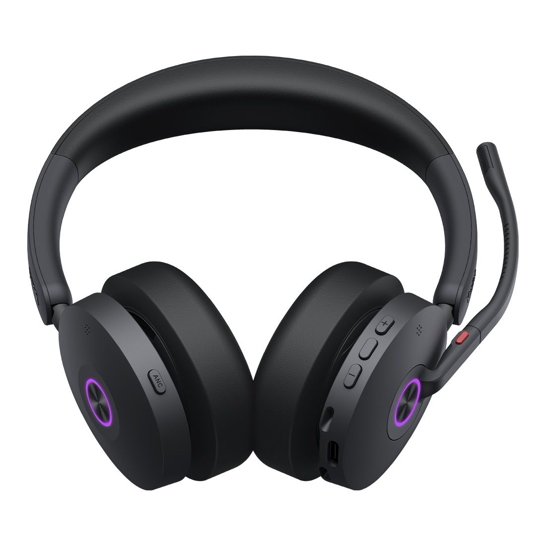 Yealink BH74 with Stand Teams USB-C/A Bluetooth Headset, Active Noise Cancellation, Acoustic Shield, Wireless range 50 m, talk time of up to 32 hours