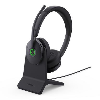 Yealink BH74 with Stand UC USB-C/A Bluetooth Headset, Active Noise Cancellation, Acoustic Shield, Wireless range 50 m, talk time of up to 32 hours