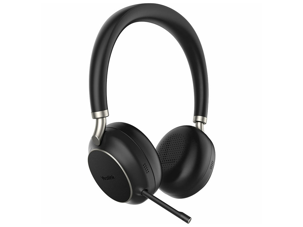 Yealink BH76-Bluetooth Stereo Headset, UC, USB-C, Microsoft Teams & UC Certified, ANC, Retractable 5 Microphone, 35 Hours Battery Life, On-ear *EOS*