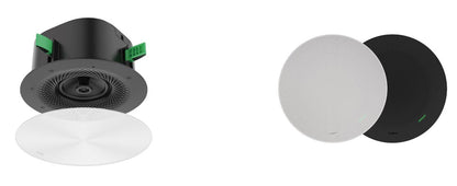 Yealink Ceiling Speaker CS10 Dante Edition, 2-Way Coaxial Dante Ceiling Loudspea