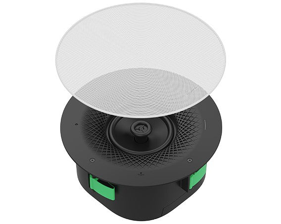 Yealink Ceiling Speaker CS10 Dante Edition, 2-Way Coaxial Dante Ceiling Loudspea