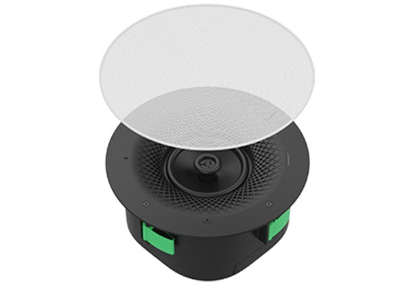 Yealink CS10 Network Ceiling Loudspeaker, Low-Profile 2-Way Coaxial Ceiling Loudspeaker, Microsoft Teams Certified, High-Quality Audio With an Elegant