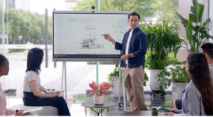 Yealink Floor stand for MeetingBoard 65' with Tray, Fit for Yealink MeetingBoard