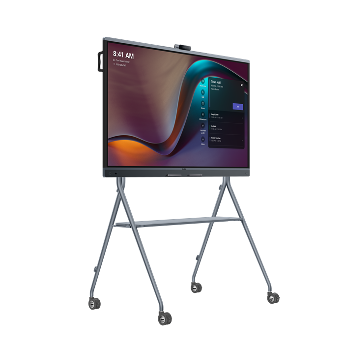 Yealink MB65Pro-A02 65'' MeetingBoard Microsoft Teams on Android, Triple-eye Camera System (3*50MP), Floorstand & Wallmount not included, Android 13.