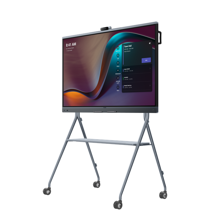 YealinkMB75Pro-A02 75'' MeetingBoard Microsoft Teams on Android, Triple-eye Camera System (3*50MP), Floorstand & Wallmount not included, Android 13.