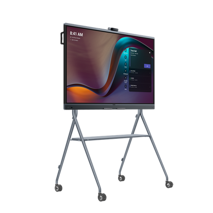 YealinkMB75Pro-A02 75'' MeetingBoard Microsoft Teams on Android, Triple-eye Camera System (3*50MP), Floorstand & Wallmount not included, Android 13.