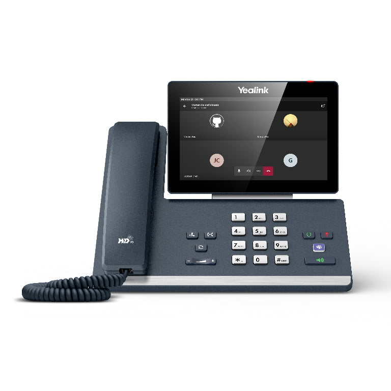 Yealink MP58 Teams Edition, Smart Business Desk Phone, Teams and Skype Compatible, Android, 7-Inch Touch Screen, HD Audio, Teams Button, EOL