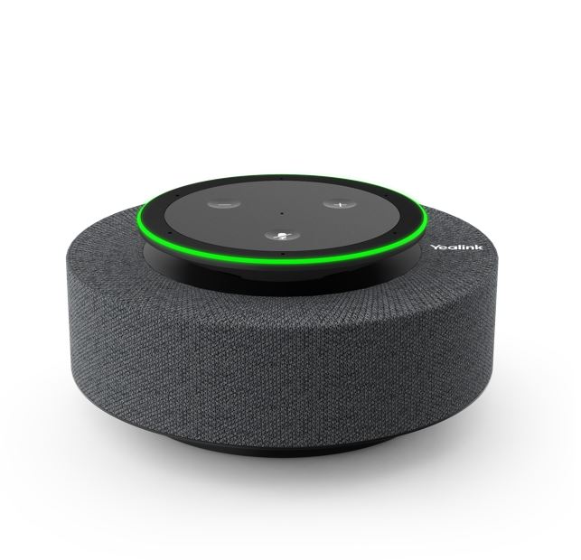 Yealink MSpeech Smart USB Speaker, 1.8m USB Cable, Built-in 3 Microphone Arrays,