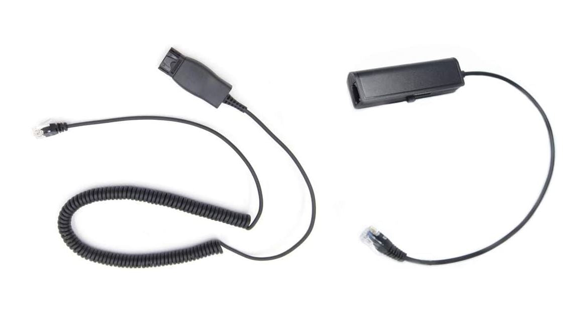 Yealink QD-RJ9-Cord-3PTY QD to RJ Cord for YHS36/YHS34/YHS34 Lite, Compatible with Cisco 79xx IP Phones, Avaya 0master V and VI