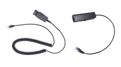 Yealink QD-RJ9-Cord-3PTY QD to RJ Cord for YHS36/YHS34/YHS34 Lite, Compatible with Cisco 79xx IP Phones, Avaya 0master V and VI