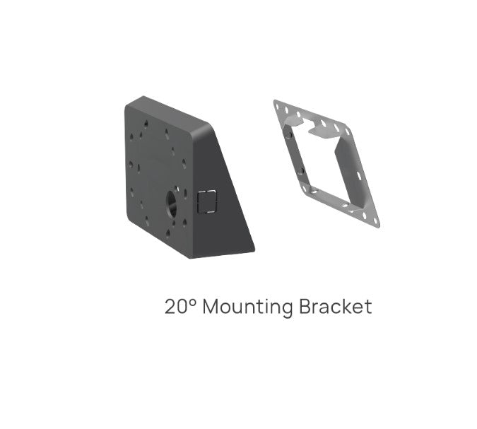 Yealink RoomPanel Mount Kits, Device Compatibility RoomPanel, 0° Mounting Brack