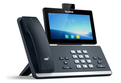 Yealink T58W-C 16 Line IP HD Android Phone with HD Camera, 7' colour touch screen, HD voice, Dual Gig Ports, Built-in Bluetooth& Wifi, USB 2.0