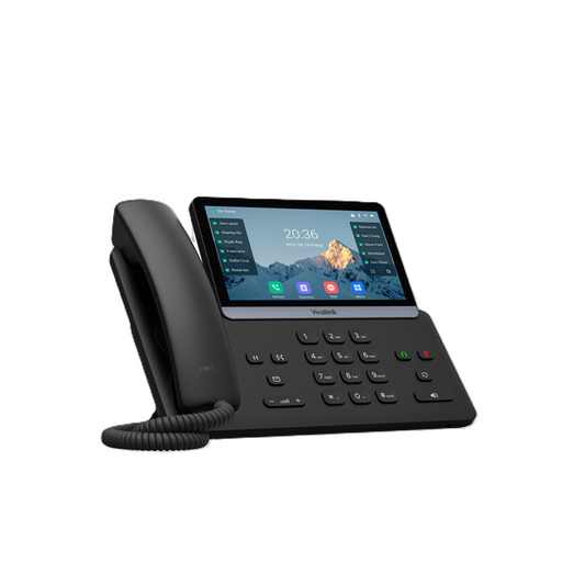 Yealink SIP-T77U IP Phone, 7' Touchscreen, 16 SIP Accounts, Dual USB, HD Voice, PoE, Linux 6.1, TEE Encryption