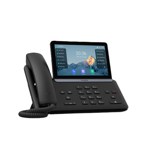 Yealink SIP-T88W IP Phone, 7' Touchscreen, Android 13, HD Voice, Bluetooth 5.0, Wi-Fi 6, Dual USB, PoE,  Optional BTH88 Handset