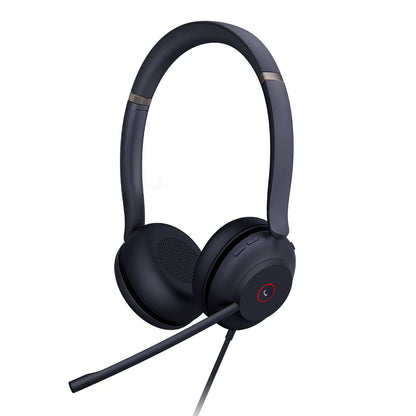 Yealink UH37 Dual USB-C/A USB Wired Headset, UC Dual, USB-C/A, 35mm Speakers, Stereo, HD Audio, 2Mic Noise Killer, Microsoft Teams & UC Certified