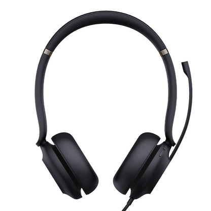 Yealink UH37 Dual USB-C/A USB Wired Headset, UC Dual, USB-C/A, 35mm Speakers, Stereo, HD Audio, 2Mic Noise Killer, Microsoft Teams & UC Certified