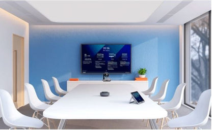 Yealink UVC84 Video Conference Camera for Medium and Large Room, True 4K Ultra HD Video, 12x optical and 3x digital zoom, 80° field of view