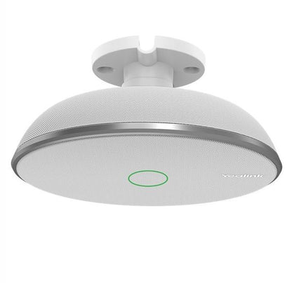 Yealink VCM38 Ceiling Microphone Array, 360-degree Voice Pickup, Built-in 8-Microphone Optima HD Voice, Dual-color LED Indicator, EOL