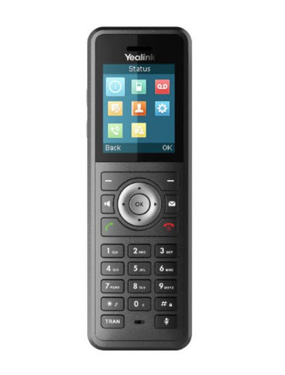 Yealink W59R Rugged DECT Handset Only, IP67, HD Audio, Bluetooth, Alarm Function, Belt Clip, Quick Charge, 1.8' TFT Colour Screen, Scratch Resistant