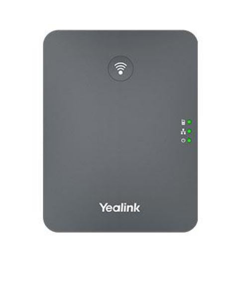 Yealink W70B Wireless DECT IP Base Station for Small and Medium-Sized Businesses, Pairing with up to 10 W73H/W57R/W59R, Up to 20 Simultaneous 0s