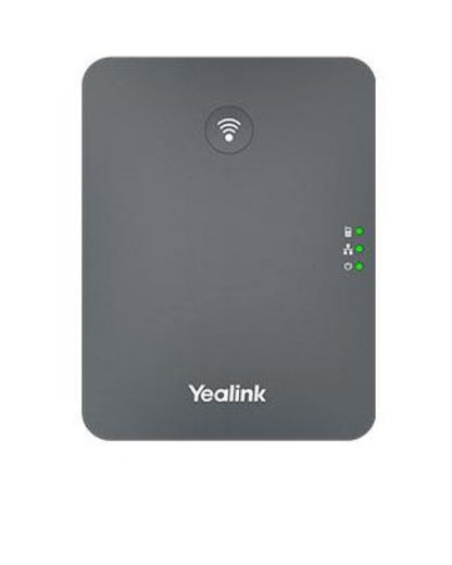 Yealink W70B Wireless DECT IP Base Station for Small and Medium-Sized Businesses, Pairing with up to 10 W73H/W57R/W59R, Up to 20 Simultaneous 0s