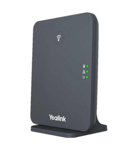 Yealink W70B Wireless DECT IP Base Station for Small and Medium-Sized Businesses, Pairing with up to 10 W73H/W57R/W59R, Up to 20 Simultaneous 0s