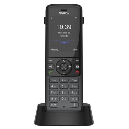 Yealink W78H Wireless DECT Handset, Scalable Solution, Optimised Wireless Communication,Business Use, Long Battery Life, 2.4'' 240x320 TFT ColorScreen