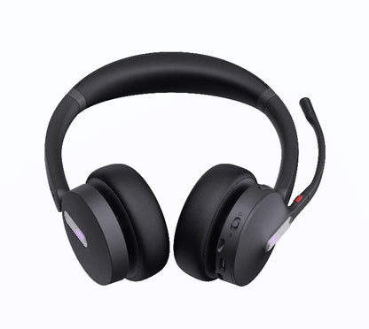 Yealink WH64 Hybrid Dual Teams DECT Wireless Headset, DECT & Bluetooth Wireless Technology, 3-Mic Noise Cancellation, DECT Dongle USB-A WDD60