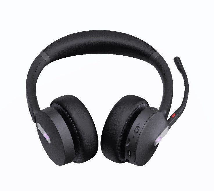 Yealink WH64 Dual Teams DECT Wireless Headset, DECT & Bluetooth Wireless, Busylight, 3-Mic Noise Cancellation, Charging Stands, Carrying Bag