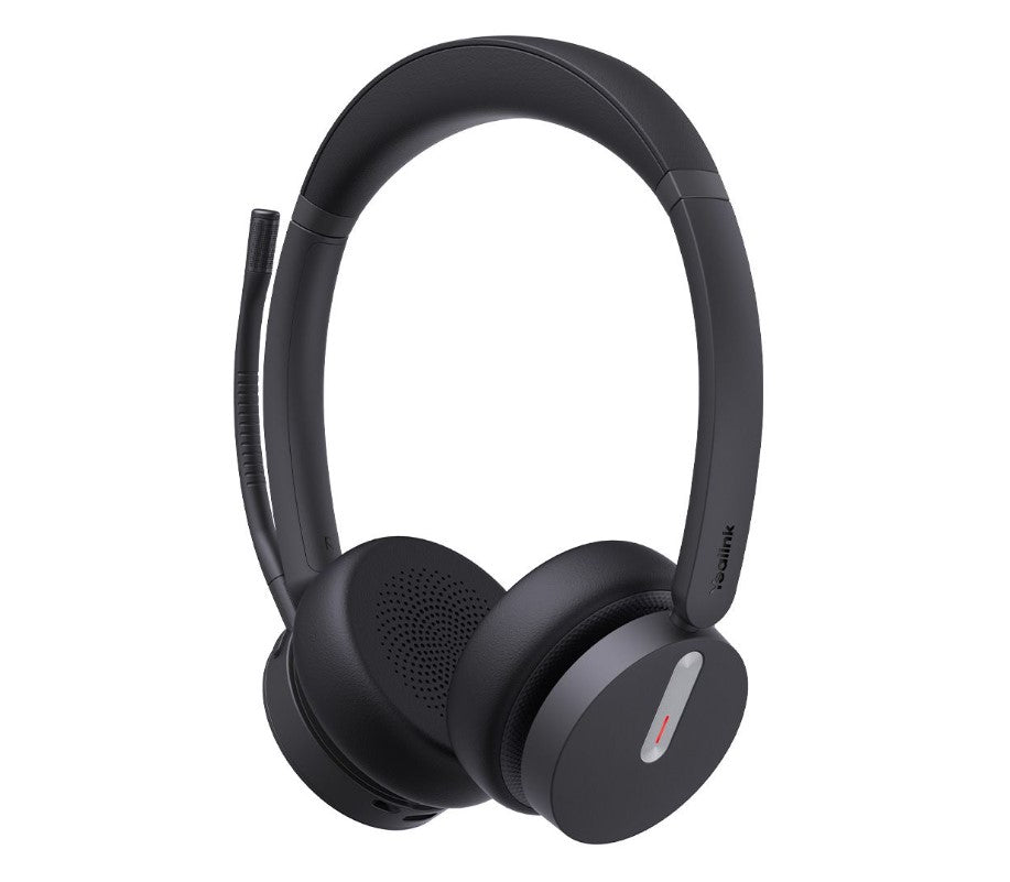 Yealink WH64 Dual UC DECT Wireless Headset, DECT & Bluetooth Wireless Technology,3-Mic Noise Cancellation,UC Certified, Charging Stands, Carrying Bag