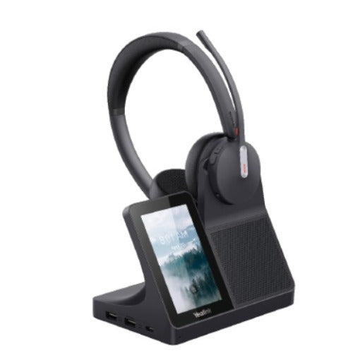 Yealink WH64 Dual Workstation, Yealink WH64 Workstation is an industry-leading DECT wireless headset with dual/single-ear options for seamless desktop