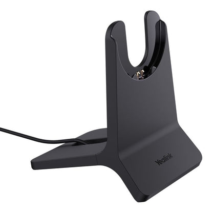 Yealink WH64 Hybrid Mono with Charging Stand DECT Wireless Headset, DECT & Bluetooth Hybrid Wireless 3-Mic Noise Cancellation, Dongle WDD60