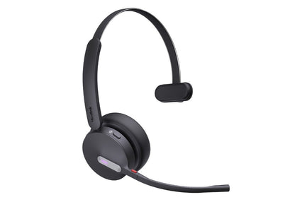 Yealink WH64 Hybrid Mono Teams DECT Wireless Headset, DECT & Bluetooth Hybrid Wireless Technology, 3-Mic Noise Cancellation, Teams, Dongle WDD60