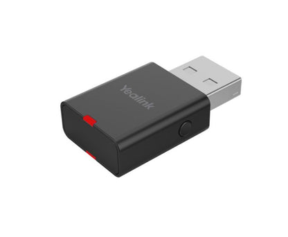 Yealink WH64 Hybrid Mono UC DECT Wireless Headset, DECT & Bluetooth Hybrid Wireless Technology, 3-Mic Noise Cancellation,UC Certified,  Dongle WDD60