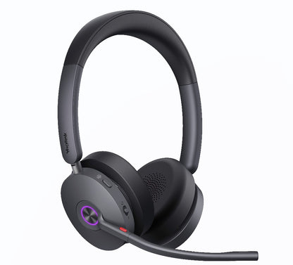 Yealink WH68 Hybrid Dual Teams   DECT & Bluetooth Hybrid Wireless Technology, 4-Mic Hybrid ANC, 4-Mic Noise Cancellation, All-Day-Wearing Comfort WDD6