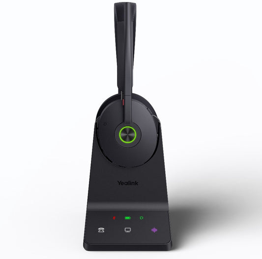 Yealink WH68 Dual UC DECT & Bluetooth Wireless Technology, 4-Mic Hybrid ANC, 4-Mic Noise Cancellation, All-Day-Wearing Comfort