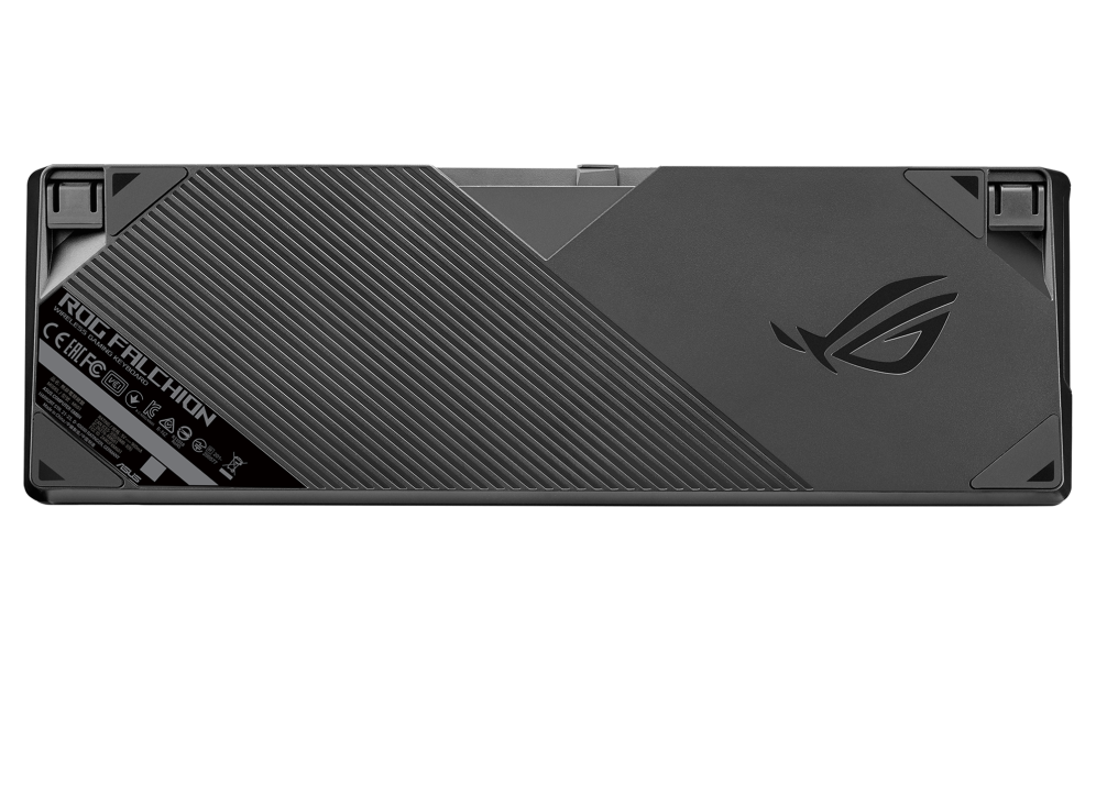 ASUS M601 ROG FALCHION NX Red Switch Compact 65% Wireless Mechanical Gaming Keyboard, 68 Keys, Interactive Touch panel, 450 Hours, ROG NX Switches, RG