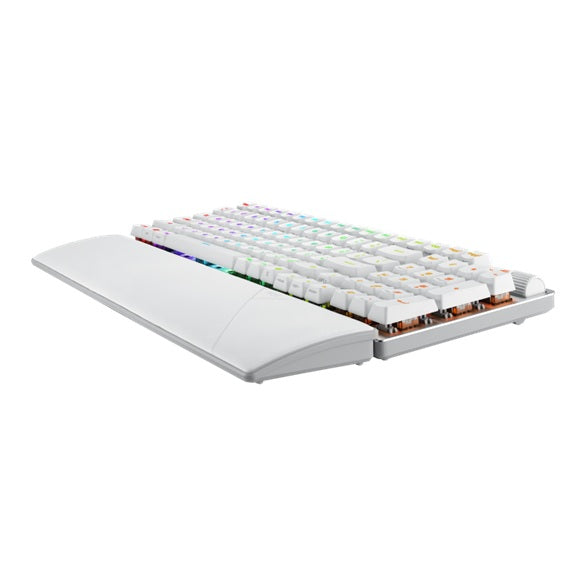 ASUS ROG Strix Scope II 96 RX Wireless Keyboard - White, USB-C / BT 5.1 / 2.4GHz,  RGB Per-Key, NKRO,  8000Hz,  2m Cable, AURA Sync