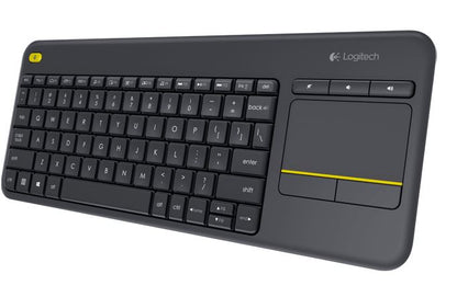 Logitech K400 Plus Wireless Keyboard with Touchpad & Entertainment Media Keys Ti
