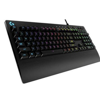 Logitech G213 Prodigy RGB Gaming Keyboard — 16.8 Million Colour RGB, Mech-Dome Keys, Spill-Resistant