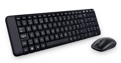 Logitech MK220 Wireless Keyboard & Mouse Combo — Compact, 2.4GHz, Long Battery Life