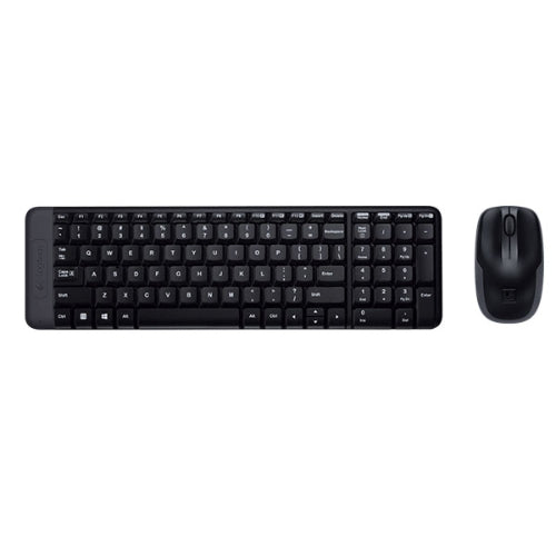 Logitech MK220 Wireless Keyboard & Mouse Combo — Compact, 2.4GHz, Long Battery Life