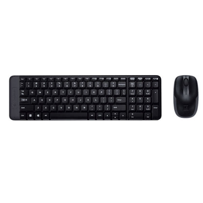 Logitech MK220 Wireless Keyboard & Mouse Combo — Compact, 2.4GHz, Long Battery Life