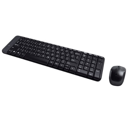 Logitech MK220 Wireless Keyboard & Mouse Combo — Compact, 2.4GHz, Long Battery Life