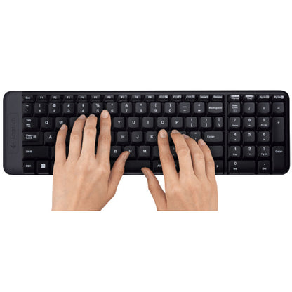 Logitech MK220 Wireless Keyboard & Mouse Combo — Compact, 2.4GHz, Long Battery Life