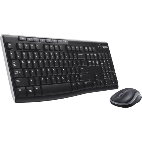 Logitech MK270R Wireless Keyboard & Mouse Combo — 2.4GHz, Compact, Long Battery Life