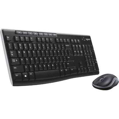Logitech MK270R Wireless Keyboard & Mouse Combo — 2.4GHz, Compact, Long Battery Life
